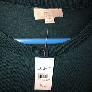 NWT Loft Forest Green Cardigan